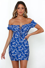 Forever Is Over Dress Royal Blue