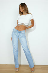 More Sparkle Top White