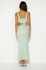 Polished Maxi Dress Sage