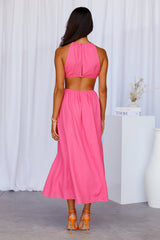 Chill Moments Maxi Dress Pink