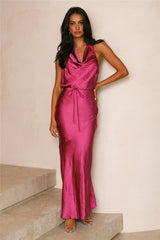 Storybook Ending Maxi Dress Fuchsia