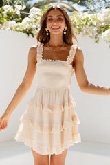 Tonight Could Be Magical Dress Beige