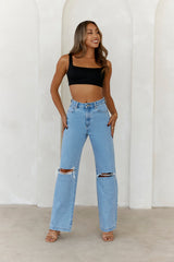 BASE Style Essential Crop Top Black