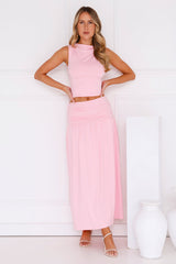Couture Crop Top Pink