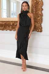 Party To Go Maxi Dress Black