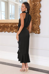 Party To Go Maxi Dress Black