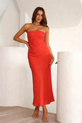 Moves To Make Maxi Dress Red