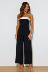 Shop With Me Jumpsuit Black