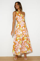 Vacation Mood Maxi Dress Orange
