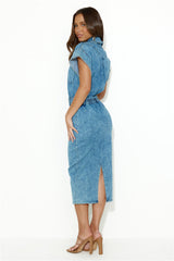 Boundless Possibilities Midi Dress Denim