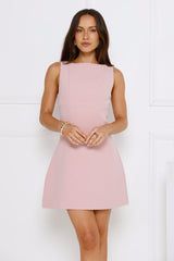 Simplicity Is Best Mini Dress Pink