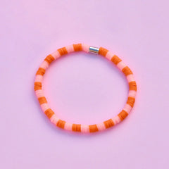 Golden Poppy Seascape Stretch Bracelet