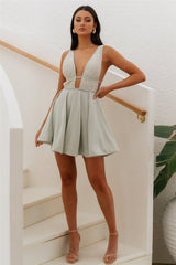 Star Ballerina Dress Sage