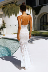 No Taming Me Maxi Dress White