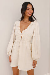Be the Change Mini Dress Cream