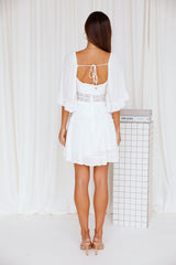 Lovely Interlude Dress White